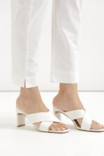 Women Cotton Pant (White) - Image 6